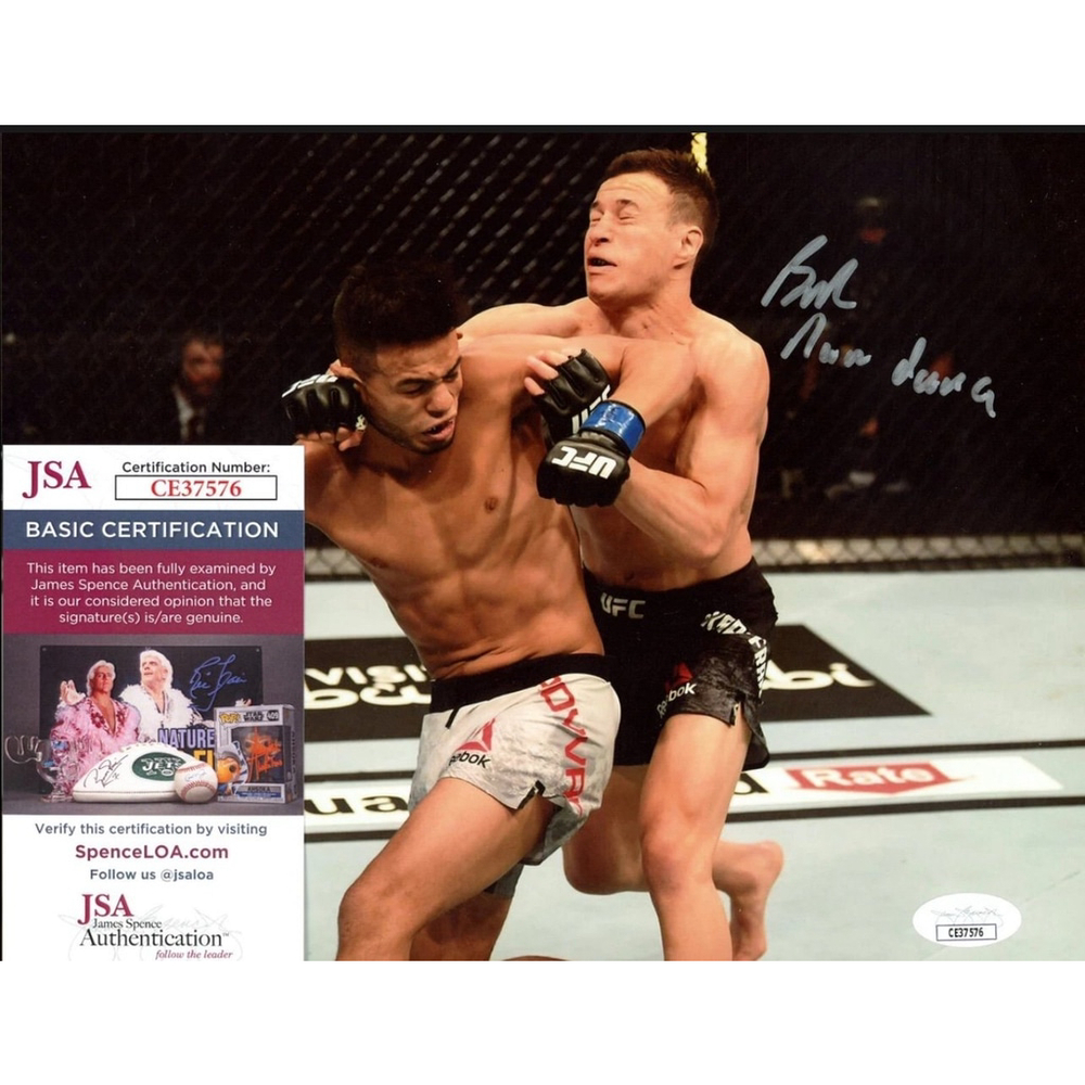 Brandon Royval Signed 8x10 UFC Photo AUTO W/ JSA COA
